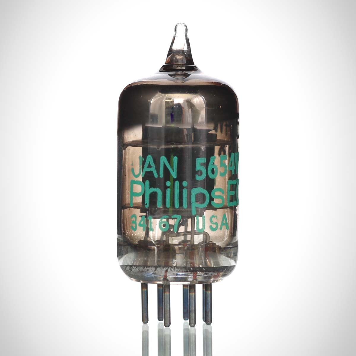 JAN Philips 5654 / 6AK5-W Vacuum Preamp Tube